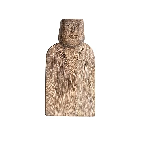 Tabla para cortar y cortador de queso de madera de mango miniatura 1