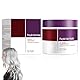 Maca Purple Haarmaske - Maca Essenz Kollagen Hair Mask - Violette Haarmasken für Blondes/Blondiertes/Graues Haar - Haarcreme Neutralisiert Gelbstich & Repariert Haarschäden - Avocadoöl & Sheabutters