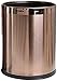 Kosz Na Śmieci Kosz Na Śmieci Hotelowy Łazienka Okrągły Kosz Przeciwpożarowy Ze Stali Nierdzewnej Kosz Na Śmieci Gospodarstwa Domowego Bez Pokrywy Kosz Na Śmieci (Kolor: Złoty) (Różowe Złoto)