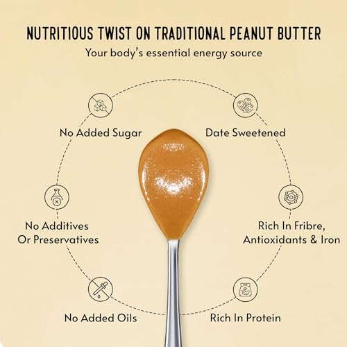 Image of Brawny Bear Peanut Butter, Chocolate Hazelnut Spread & Almond Butter Combo, 100% Natural Sweetened with Dates, Vegan, Smooth Healthy Nut Butter, No Added Sugar & Preservative Pack of 3-200 gm each