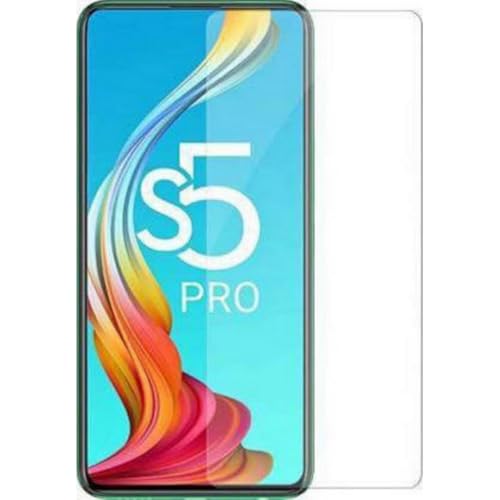Image of Embed HD-Clear Screen Guard for Infinix S5 pro - Harder or Durable Plastic & More Impact-Resistant Than Glass, with Free Installation Kit