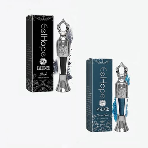 Delineador en polvo negro y azul resistente al agua miniatura 1