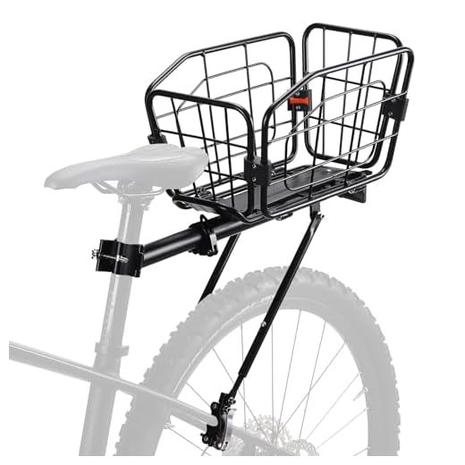 ANGGOER Aluminum Rear Bike Rack with Accessories