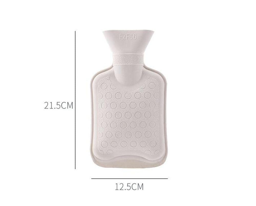 Borsa per acqua calda con coperchio alpaca modello 500 ml in gomma per alleviare il dolore mani piedi più caldo regalo per donne ragazze - Mix - 4 pezzi