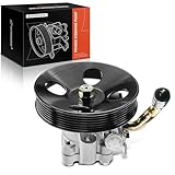 A-Premium Power Steering Pump, with Pulley, Compatible with Kia Sportage 2005-2010 &...