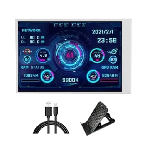 Image of 3.5Inch Type C Portable Secondary Display Dynamic Wide Viewing Small Monitor for Multifunction