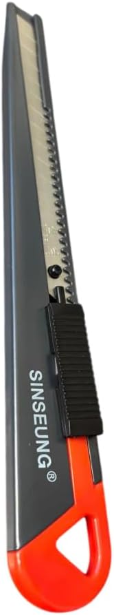 S501 9mm Snap-Off Knife Utility Knife with SK2 Blade Korea Built High-Carbon Steel Long-Lasting