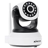 [page_title]-KKmoon IP Kamera HD 720P Wireless WiFi Pan Tilt Netzwerk Cloud Indoor Baby Monitor PTZ TF Karte Rekord 2-Wege Sprechen P2P APP IR-CUT Filter Infrarot Nachtsicht Motion Detection Alarm Browser