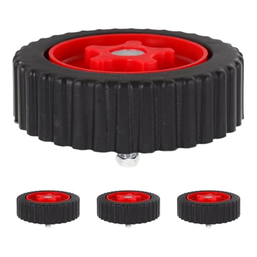 Roues auxiliaires pour support de pneu HEMOTON pièce de rechange chariot roulement lot de 4
