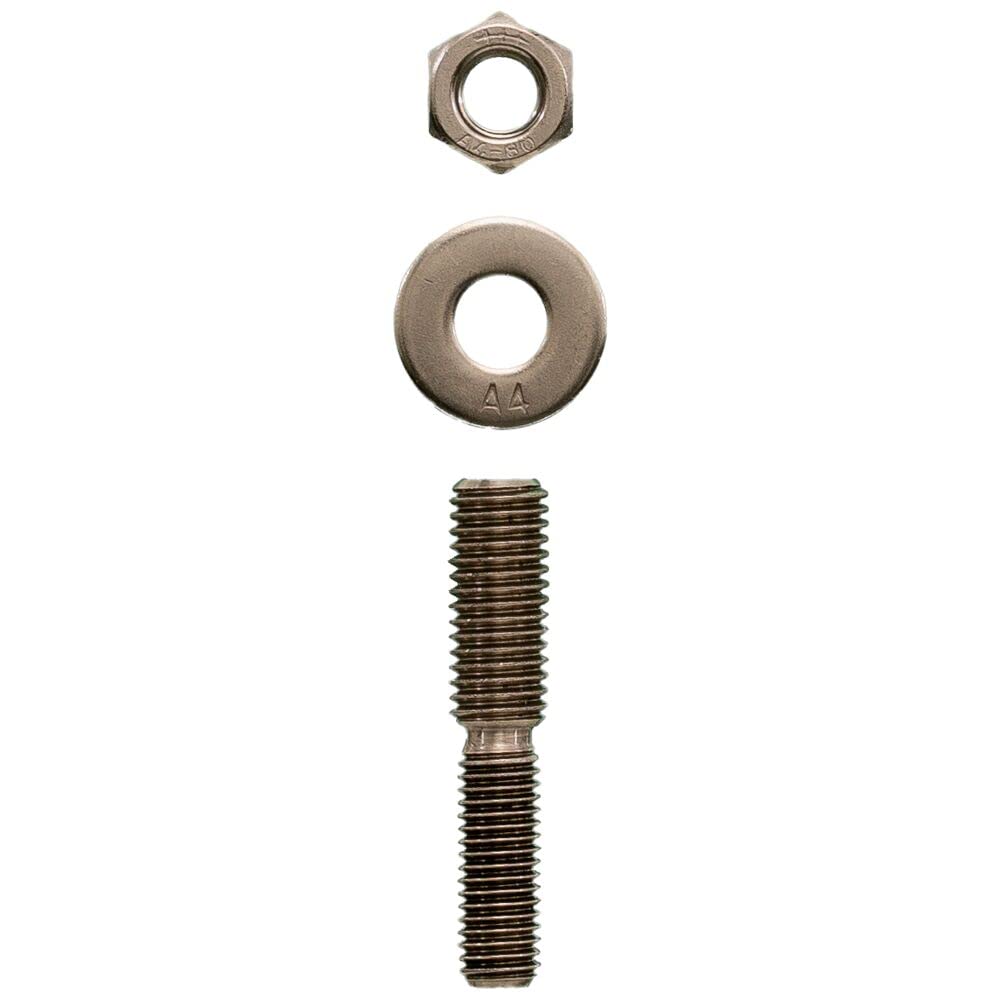 Fischer Thermax M12 M10 Klima, Kit de 2 tacos para fijación de climatizador en capa aislante, incluye barras de conexión M10 inoxidable, 569178