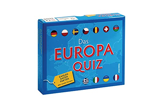 Preisvergleich Produktbild Das Europaquiz. Spiel: Zahlen, Daten, Fakten aller Länder Europas