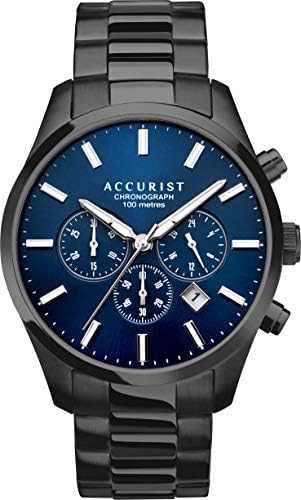 Accurist 7137 Men’s Black Chronograph Watch