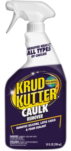 Krud Kutter Caulk Remover Spray, 24 oz, Softens and Removes Caulk, Sealant and Adhesive Residue...