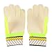 Alomejor Goalkeeping Gloves Professional Anti Brdbar Football Training Pu Latex Gloves for Adults (7 ID: 17.3mm/0.68in, Circumference: 54.3mm/2.14in)