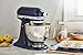 KitchenAid 5 Quart Stainless Steel Bowl for all KitchenAid 4.5-5 Quart Tilt-Head Stand Mixers KSM5SSBQB, Quilted Stainless
