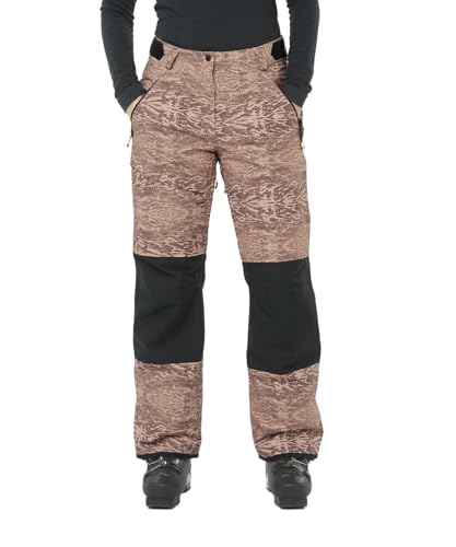 SALOMON(サロモン) スキー パンツ バシュレイ パフパンツ BASHLEY PUFF PANT W レディース LC2272700 ブラウン×ブラック L