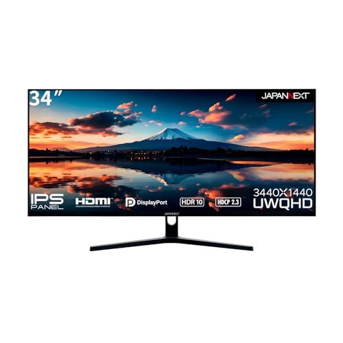 Amazon.co.jp: JAPANNEXT 34インチ モニター UWQHD 3440 x 1440 IPS