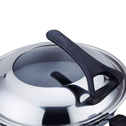 Wok Pan Stir Fry Pan Cookware, Hard Anodized, Non-Toxic Hard Titanium miniatura 5