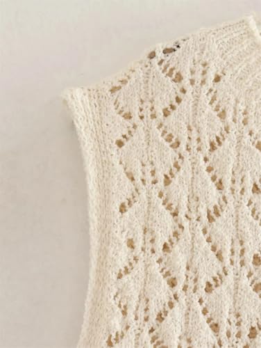 Women 2 Pieces Pleated Knitted Mini Skirt Sets Knitted Sleeveles Top Suit Two Piece Set Outfit3