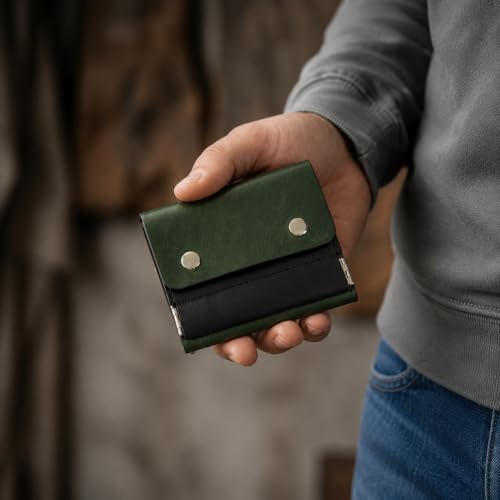 The Wallet Store ClickKiss Genuine Leather Wallet - Green - Image 4
