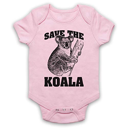 Body bébé Save The Koala en coton bio doux et respirant à pressions