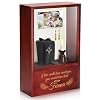 Dog Memorial Gifts – Dog Urns for Ashes Display Case, Pet Sympathy Gifts Shadow Box – If Love Could Have Saved You, You Would Have Lived Forever Angel Wings