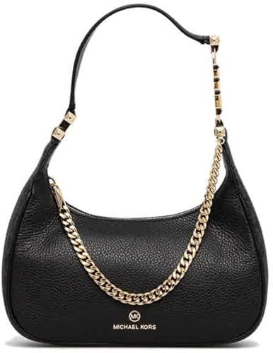 Michael Kors Piper - Bolso de hombro pequeño con cadena presbíope - Negro Negro -