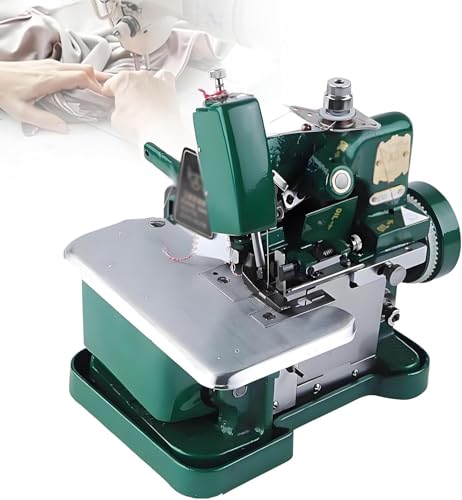 Heavy-Duty Metal Frame Overlock Machine, 3000 Stitches/Min