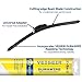 26 inch + 18 inch Compatible with HONDA Civic 2020-2016 HR-V 2020-2016 Insight 2020-2019,2014-2010 Accord 2007-2003 Front Windshield Wiper Blade
