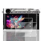 【2枚セット】対応 FUJIFILM X-E5 保護フィルム ガラスフィルム ケース 対応 富士フイルム FUJIFILM X-E5 フィルム カメラ保護フィルム カバー 【 日本旭硝子素材 9H強度 】 対応 X-E5 液晶保護フィルム 強化ガラス 高透過率 3D Touch対応 飛散防止 高感度 耐衝撃 指紋・汚れ防止 ゼロ気泡 ラウンドエッジ加工 簡単貼り付け