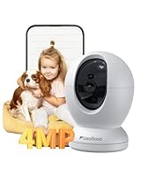 usogood 2.5K Indoor Camera for Home Security, 360°Pet Camera Indoor with Phone App,Support 5G/2.4Ghz Wifi,Dog Camera with Speaker, Auto Motion Tracking Detection,2-Way Audio,Works with Alexa,Best Gift