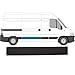 Moulure de porte coulissante côté gauche et droit pour Fiat Ducato/Peugeot Boxer/Citroën Relay/Citroën Jumper 2002–2006 MWB & LWB/référence OEM 735306282