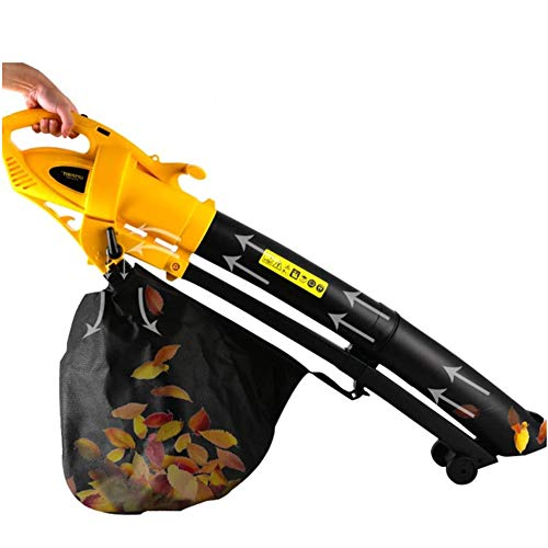 2 3000W in 1 Garten Laubsauger Vakuum - 35L Blatt Aktenvernichter elektrischen Haartrockner Reiniger Werkzeuge, Haushaltsstaubblätter