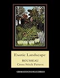 Exotic Landscape: Rousseau Cross Stitch Pattern