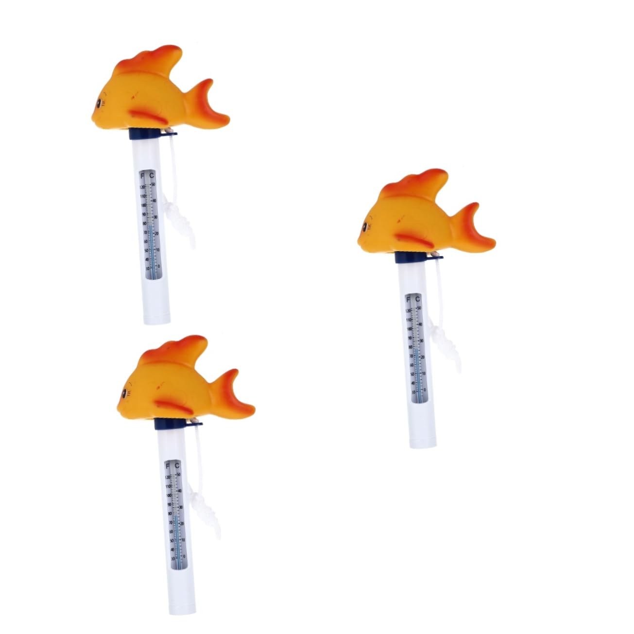 BESPORTBLE 3 Pièces Thermomètre Jouets D'extérieur Piscine Flottante De Dessin Animé Bain Piscine Gonflable Étang Jouet D'extérieur Jouets Pour Bébés Plastique Bouée Avec Échelle