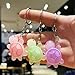 NUEAYMS Turtle Keychain, Trendy Turtles Keychain Soft Rubber Keyrings For Bags And Car Keys Fashionable Accessory For Students And Professionals