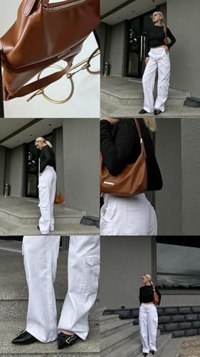 Image of Montana West MEDIUM Shoulder Purses for Women Crescent Hobo Bags Trendy Purses