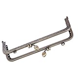 La hebilla de la cartera: hecha de metal de alta calidad para garantizar una alta calidad.