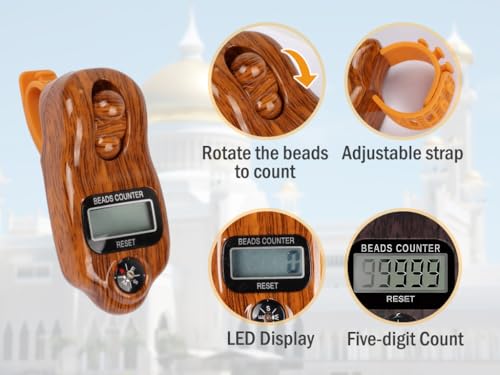 Compteur de perles numérique Tasbih pour ne plus perdre le fil du calcul