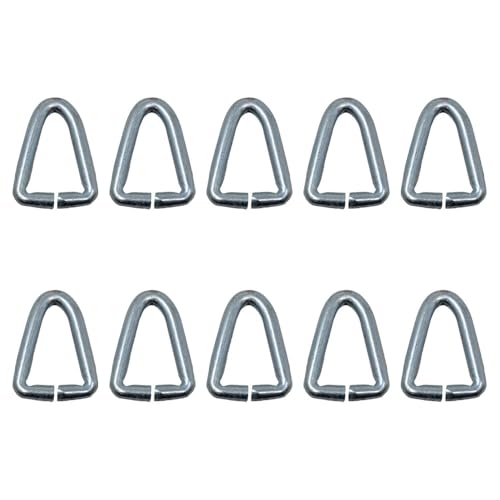 222157 Pack of 10 Aftermarket Flail Mower Blade to Hanger Links Fits Ford 907 917