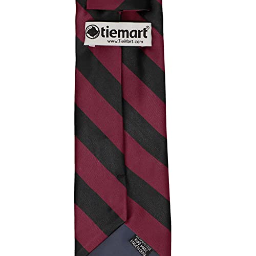 Image of tiemart Men's Striped Tie Standard Length