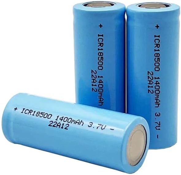 Miniatura 4 de IndigoStar Batería recargable de iones de litio 18500 3.7v 1400mah, utilizada para linternas, baterías de control remoto, paquete de 4