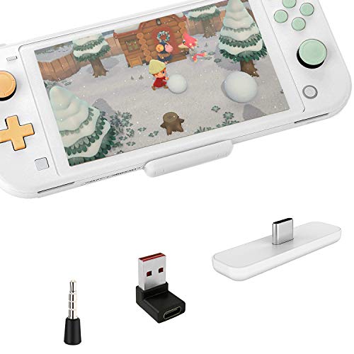 ایگرد | قیمت و خرید Gulikit Bluetooth Adapter for Nintendo Switch/Switch  Lite/PS4/PS5/PC, Mic Supports in-Game Voice Chat, Wireless Audio  Transmitter with aptX Low Latency to Bluetooth Speaker/Earbuds/Headphones  (White)