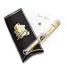 Produktbild Gold Papes 24k Gold Rolling Paper mit Filter Tip - Gold Papers Blunt vorgedreht mit schickem Reagenzglas zum Präsentieren des Gold Blunt I 24 Karat Gold Longpapes Smoking Papers