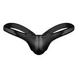 Sywiyi String Homme Gstring Slip Culotte Tanga Sousvêtements Jockstrap Été Élastique T...