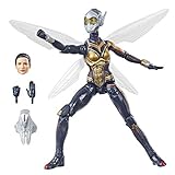 Figura de árbol de Navidad de 15,24 cm – Con un traje de ala y pim y armado con tijeras bio-eléctricas, Hope van Dyne se convierte en el desperdicio para luchar en el lado de la justicia. Imagina los villanos de combate de la Avenger con alas junto con Ant-Man en el mismo universo como Capitán América, Iron Man, Thor, Spider-Man, Hulk, y los otros Vengadores con esta figura de Marvel Wasp de 15,2 cm, inspirada en la película Ant-Man y el Wasp.