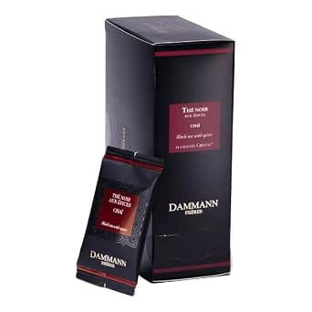Dammann Freres - Black Chai Tea - 2 x 24 Cristal Teabags