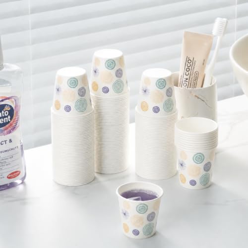 Tamone 600 Pack 3 oz Bathroom Cups, Small Paper Cups, Mouthwash Cups, Disposable Paper Cups,3oz Paper Cups for Party, Picnic, BBQ, Travel, Home and Event by Tamone - Image 6
