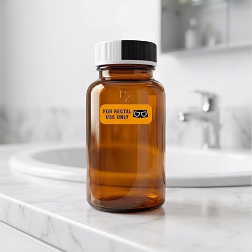 Autocollants pour usage rectal DOITOOL marquage de flacons médicaux