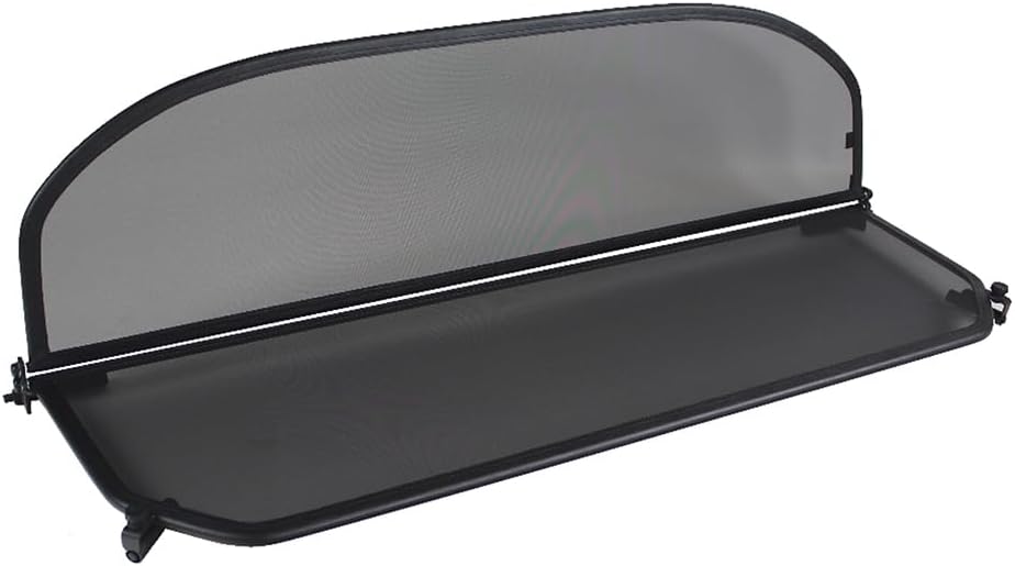 Aperta Black wind deflector compatible with BMW 3 Series E93 | Tailor made windblocker | Draft-stop | Windstopper BMW convertible